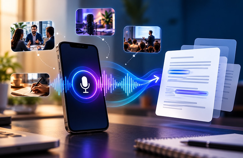 Best voice recorder apps with transcription