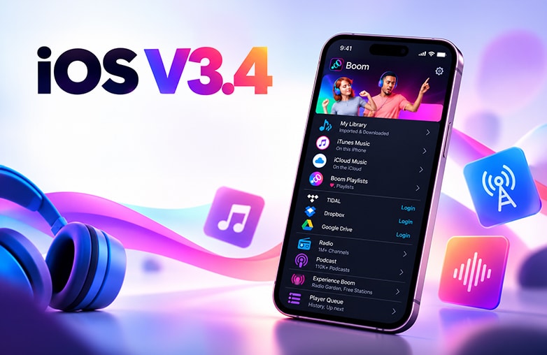 Boom iOS v3.4 Explore the Latest Music Player Features